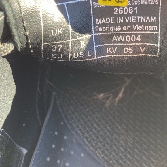 Dr. Martens glitter oxfords suede lace up loafers size 6 grunge whimsigoth fairy - Picture 9 of 9